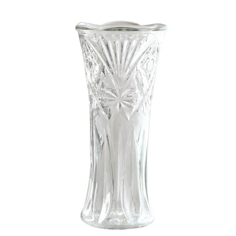 极速百合花专用花瓶北欧风格花屏银柳玻璃大口径高款富贵竹水培插