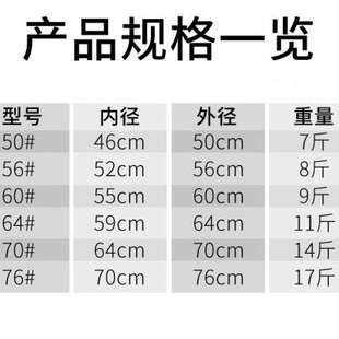 柴火灶专用大铁锅加厚大铁锅x农村老式铸铁锅家用无涂层柴火生铁