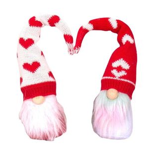 推荐2 PCS Gnome Holiday Decoration  Handmade Valentine's Day