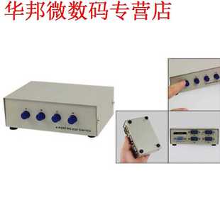 推荐DB 9 Pin Male Female Connectors Serial Sharing 4 Port RS