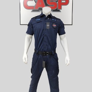 CASP二代教官服蓝黑色速干作训服套装夏季男长短袖战术训作服正品