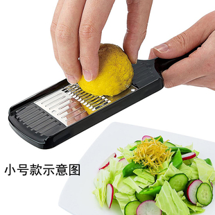 日本下村超细丝擦j丝器 刨丝刀 凉菜沙拉柠檬刮丝刨家用蔬菜切菜