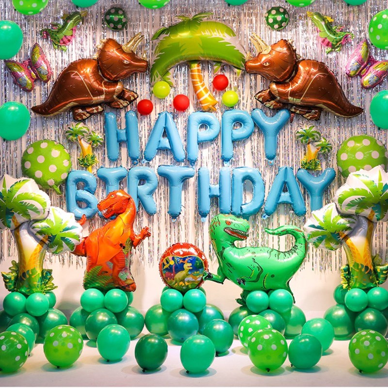 Dino Birthday Party Dinosaur Paper StIraws Happy Birthday Pa