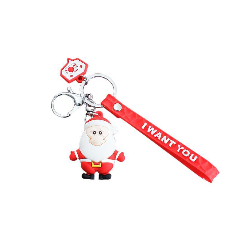 极速Christmas day decoration series key chain Santa Claus Sn