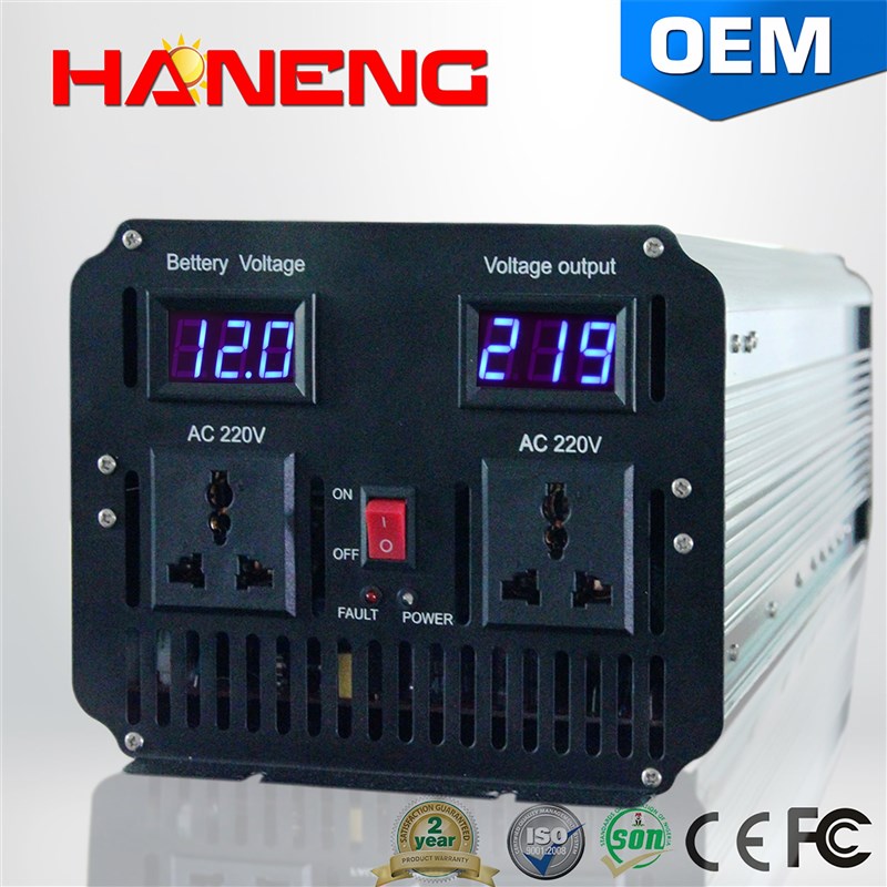 新品航能(HANENG)家用12V变220V E2000W带充电UPWS纯正弦波逆变器