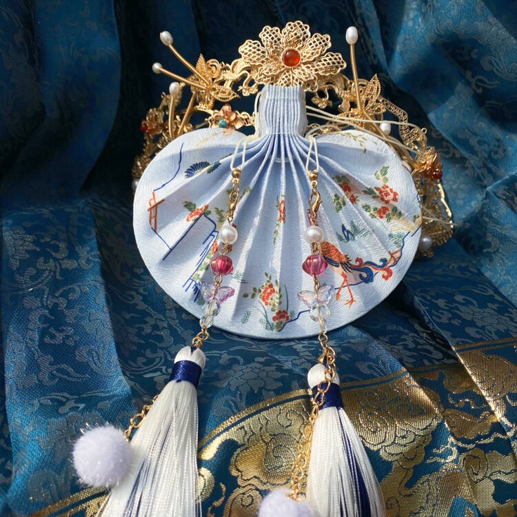 仿孔府花鸟裙