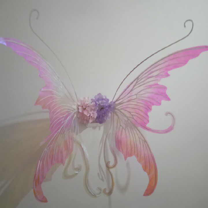 成人用精灵公主仙女轻盈大翅膀拍照漫展走秀摄影道具