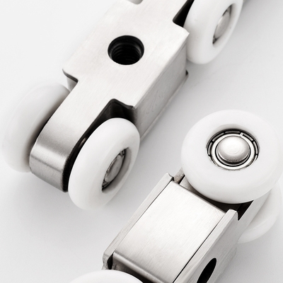 吊轮厨房卫生间无框玻璃推拉门滑轮吊轨滑轮吊门轨道滑2021新c款缓冲