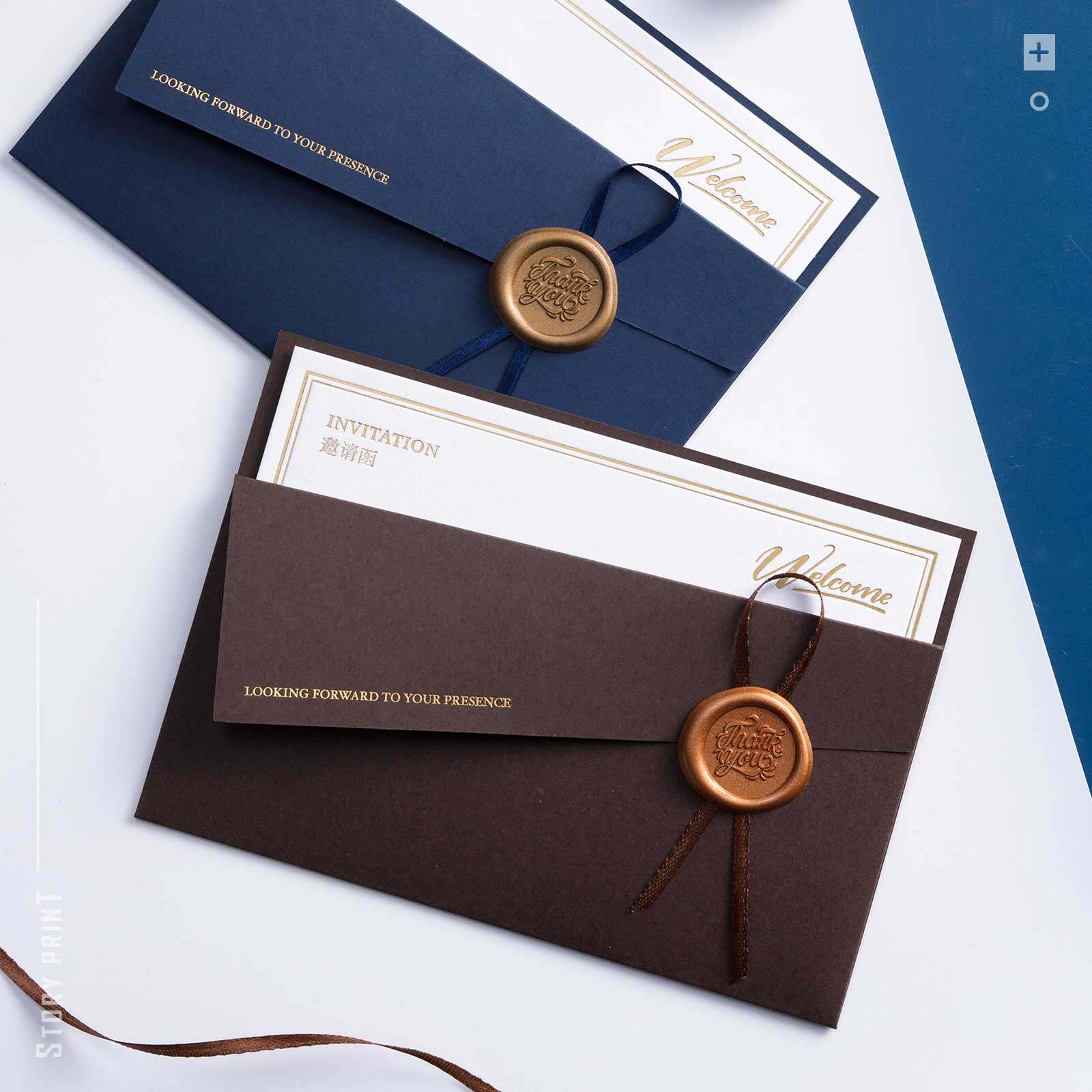 高端手工凸印商务请柬企业定制会议开业年会表彰会邀请函请柬定制