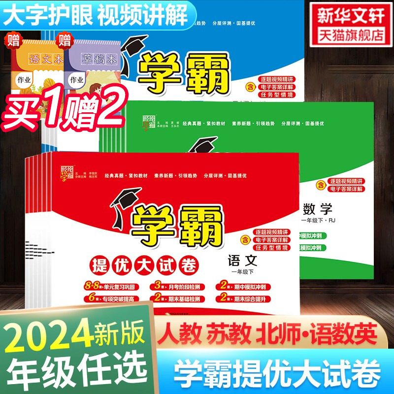 2024版经纶小学学霸提优大试卷一