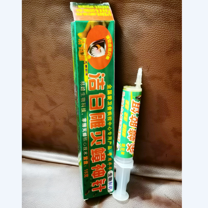 洁白雕天使灭蟑神针 15克×2支小强蟑螂药杀灭蟑螂药灭蟑饵胶