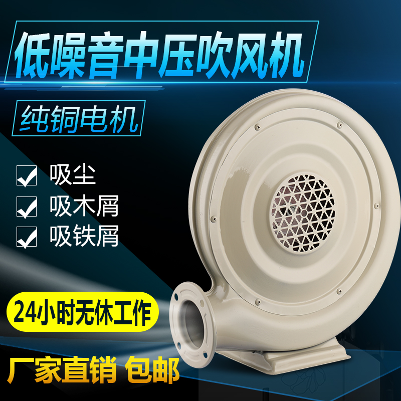 中压风机250—1100W 中压铁壳鼓风机 拱门风机 锅炉设备助燃