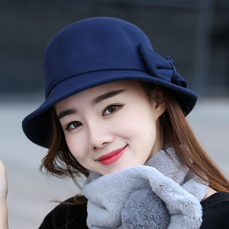 女士帽子冬季时尚潮百搭