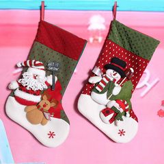 导航 圣诞袜礼品袋 圣诞超大精品高档袜子 圣诞装饰品 圣诞礼品袜