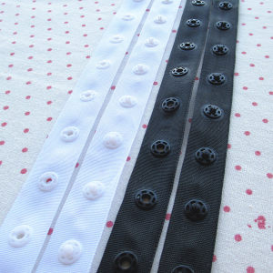 宝宝按扣带暗扣带贴扣带舞蹈服裆部子母纽扣爬服啪纽带儿童哈衣带