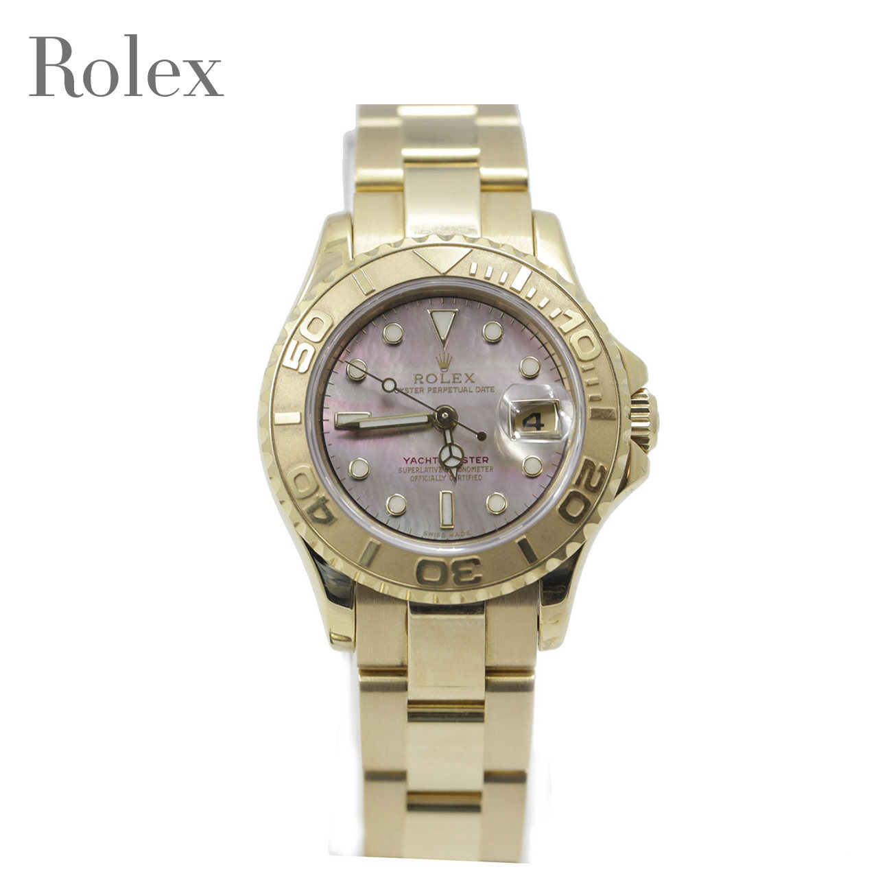 【9.5新】劳力士游艇名仕系列18k黄金自动女表(2月15日发货)