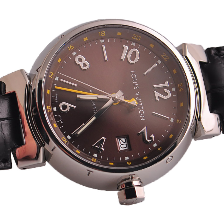 【9.5新】路易威登精钢自动机械机芯男表