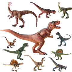 侏罗纪仿真恐龙动物玩具模型实心精品恐龙模型塑胶恐龙玩具霸王龙