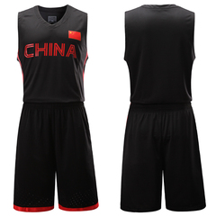 中国队新款篮球服里约奥运会球衣男女同款团购印号DIY定制印LOGO