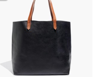 chanel官網有貨 現貨Madewell 官網 the transport tote 牛皮托特包 手提包 chanel官網