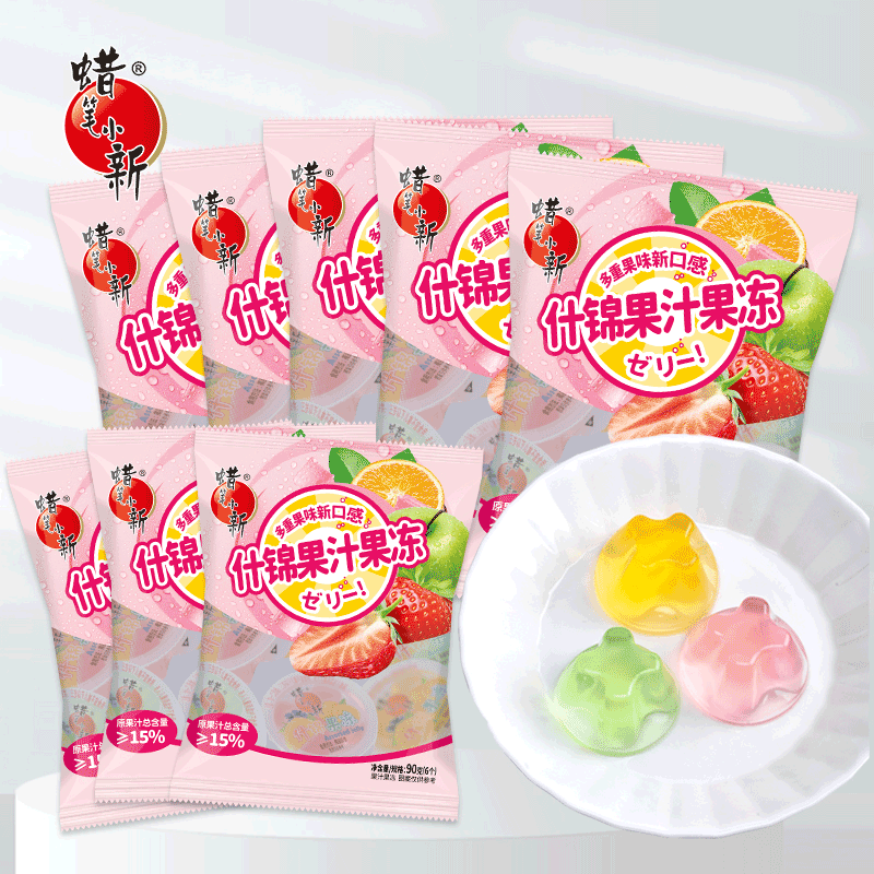 【福利款】蜡笔小新90g*8包什锦