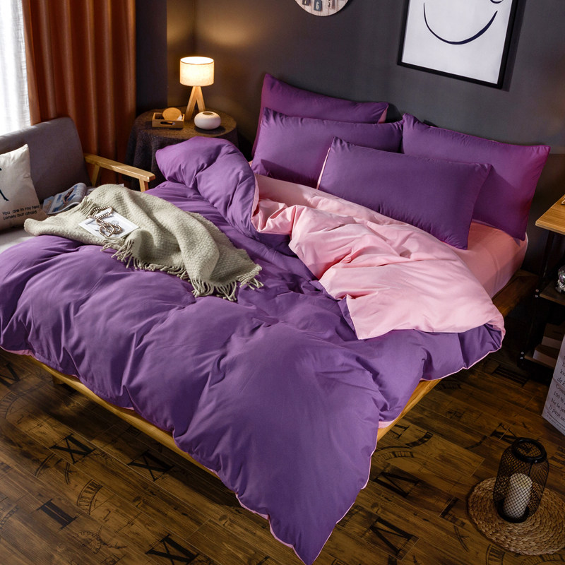 床单被套四件套 双人浪漫情侣