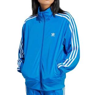 Adidas/阿迪达斯ADICOLOR三叶草女子立领三条纹运动夹克 IP0603