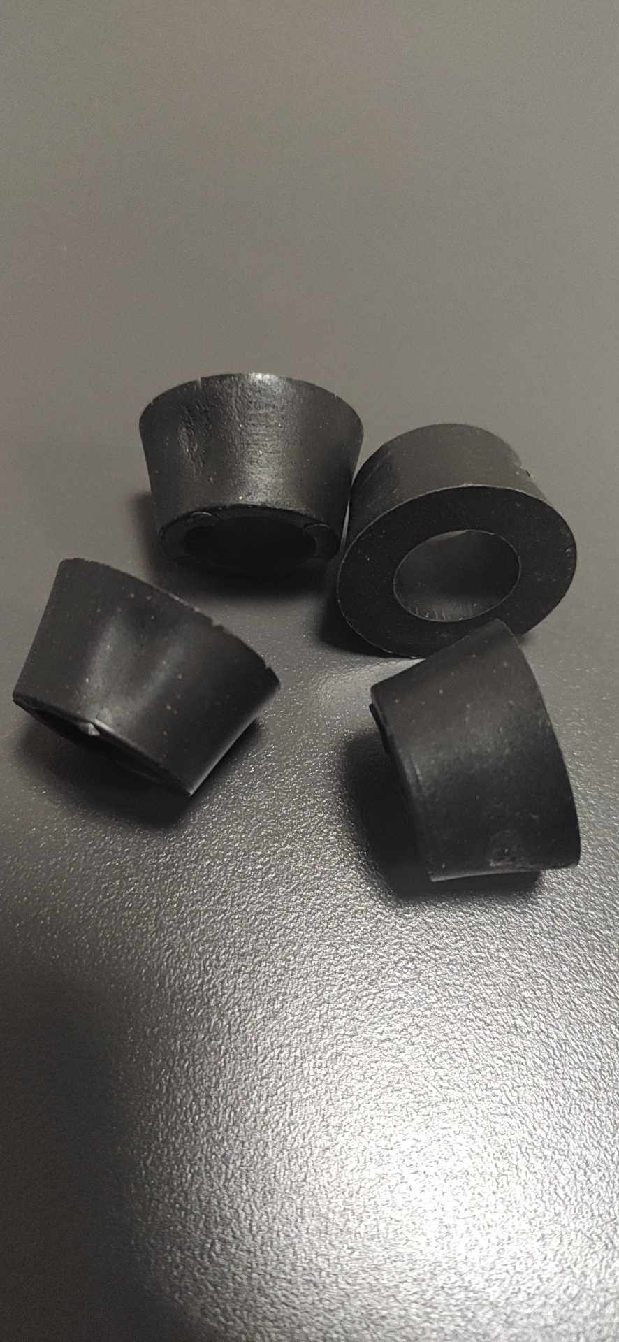 止水胶垫14mm三段式螺杆堵头塑料垫块螺栓垫空心圆型16公分