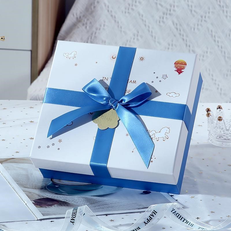 代购礼物盒子空盒大号礼品盒ins风生日惊喜儿童礼盒包装盒送男友