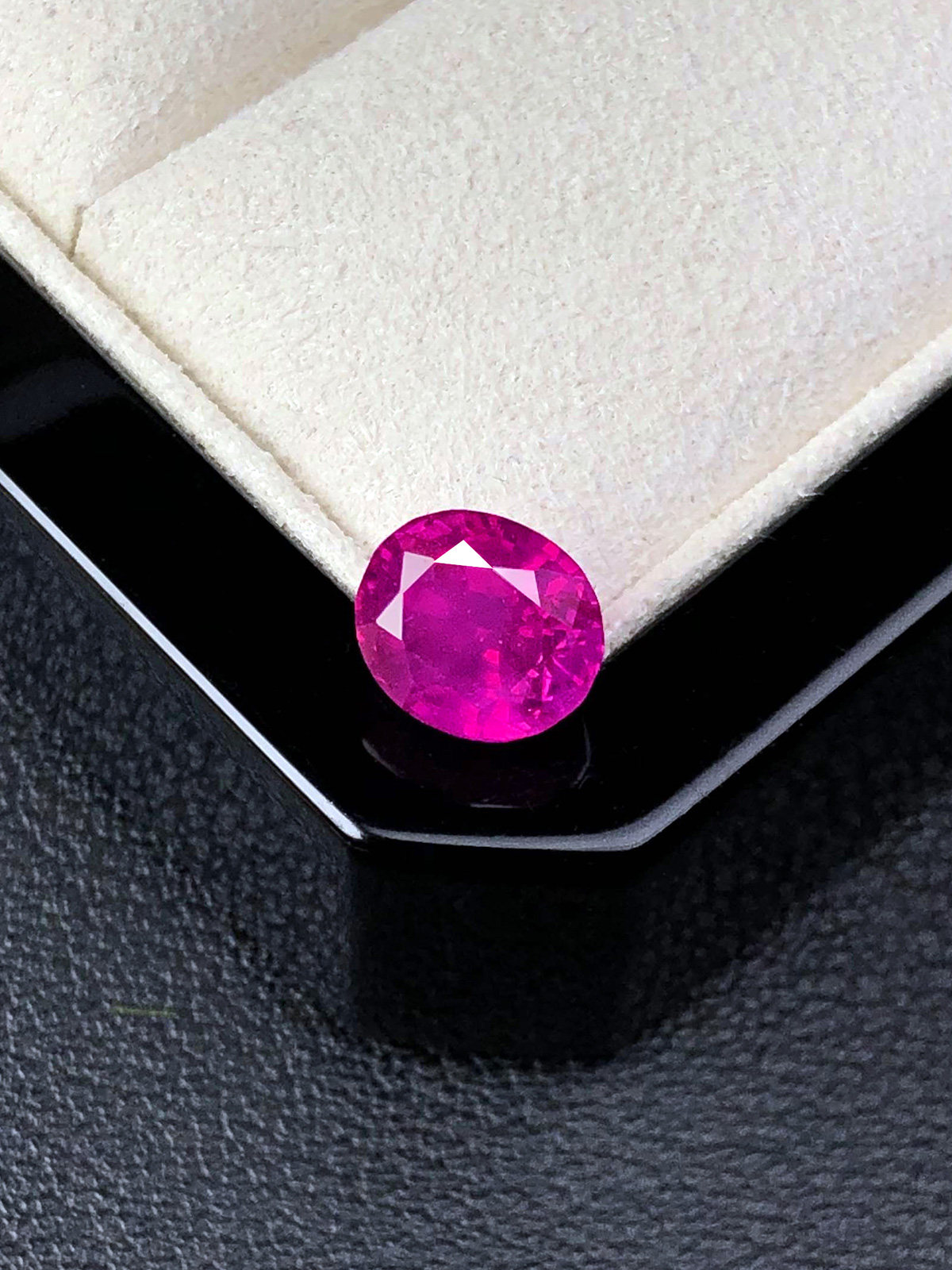 r27中坦匠语grs证书3克拉缅甸无烧pink-red红宝石裸石18k戒指定制