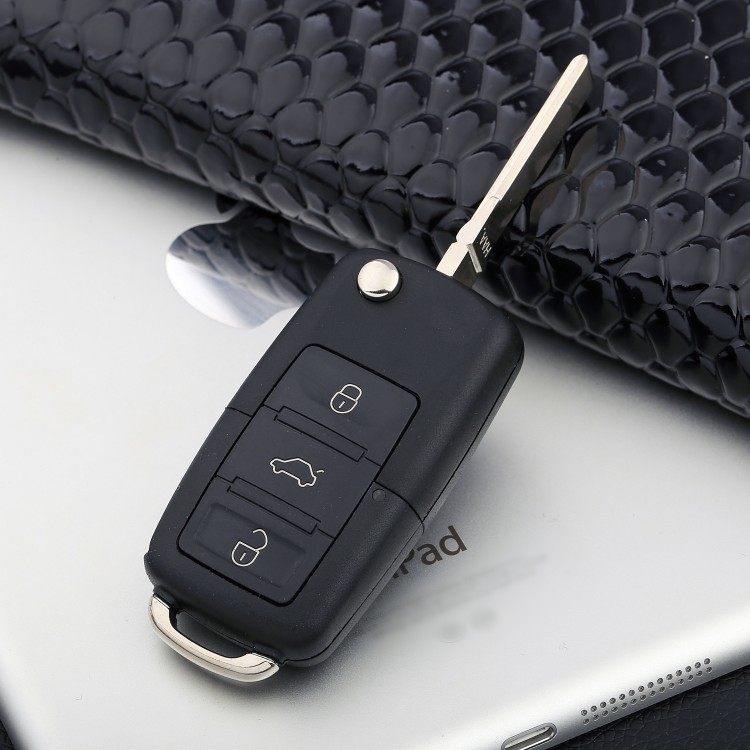 适用于大众朗逸宝来polo速腾帕萨特途观捷达折叠遥控汽车钥匙外壳