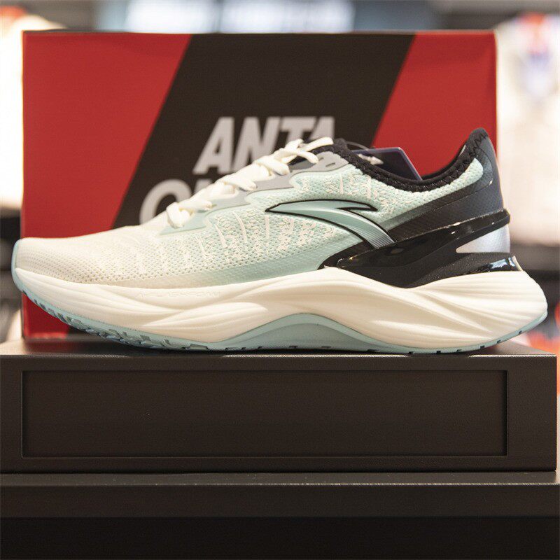 安踏跑步鞋男创20跑鞋2022春季新款减震网面休闲运动鞋112215586