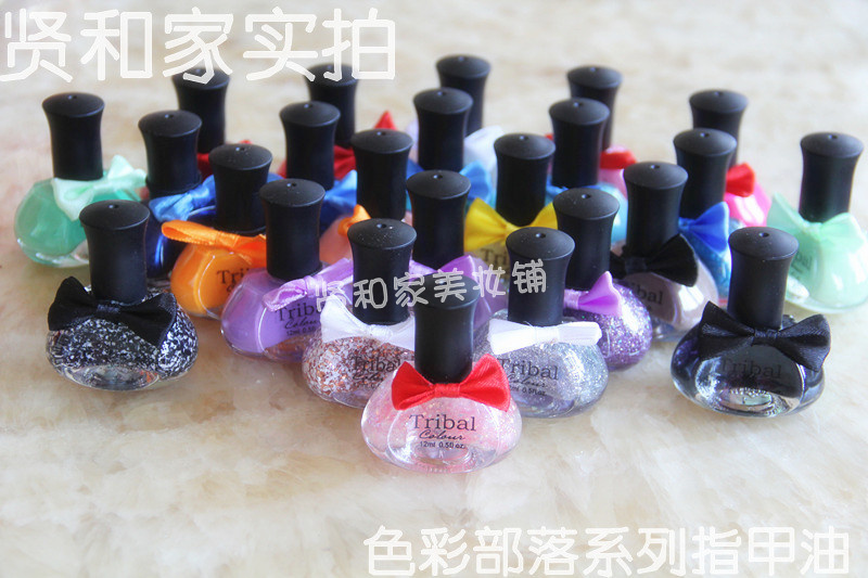 tribal colour 色彩部落 无味环保水性指甲油 12ML 24色 满28包邮|ruв категории Косметика, лак для ногтей/гвоздь продуктов (новый), ногти макияж - от Buy2taobao.com для оказания профессиональной услуги покупки агента Taobao