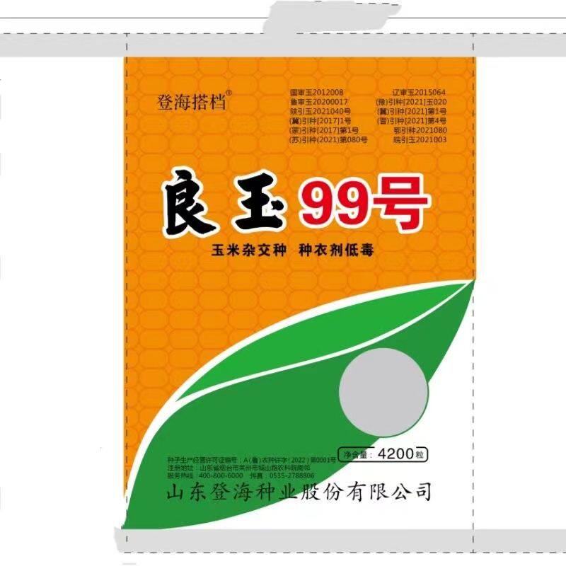 登海良玉99玉米种子原装正品红轴大棒活杆成熟高产新玉米种籽