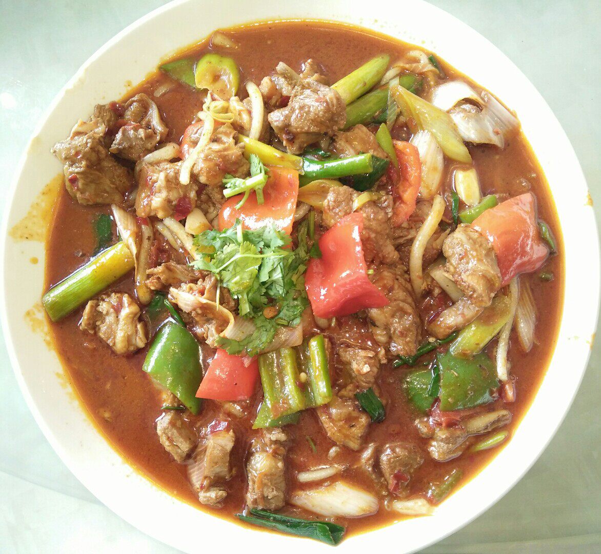 香辣羊羔肉清真舌尖上的宁夏美食平罗黄渠桥爆炒羊羔肉750g顺丰