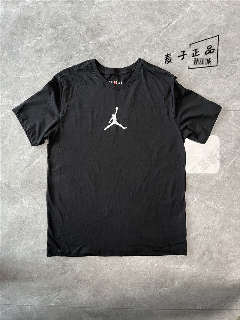 air jordan 男子夏季休闲运动飞人短袖 cw5191-010