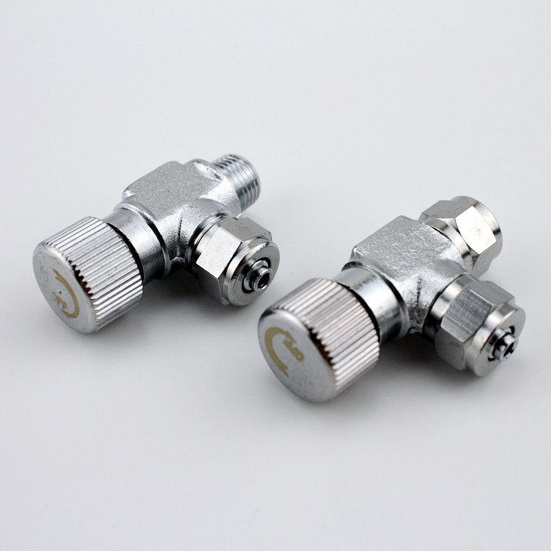 牧梵diy co2发生器二氧化碳钢瓶专用微调阀针阀 精细调节单头双头