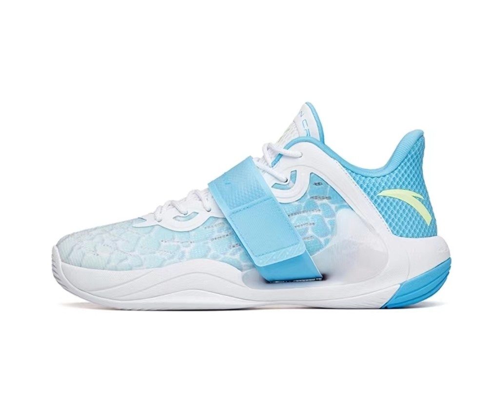 安踏水花四代篮球球鞋男鞋2022秋季新款低帮篮球鞋