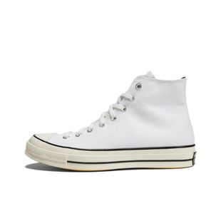 CONVERSE  AllStar 1970s白色 高帮帆布鞋 男女同款 A06069C