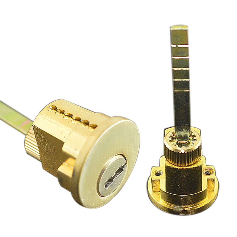 三杆防盗门锁芯 豪华别墅欧式木门大门锁芯 劲固门锁锁芯偏心