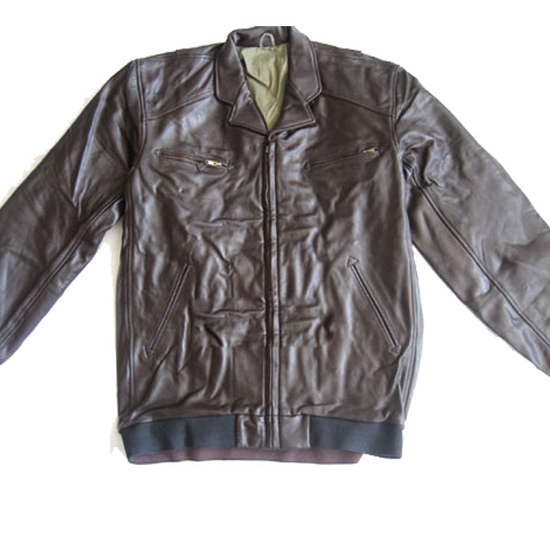 59飞行服_男皮衣外套真皮上衣59夏飞行皮服飞行员皮服正品优惠券