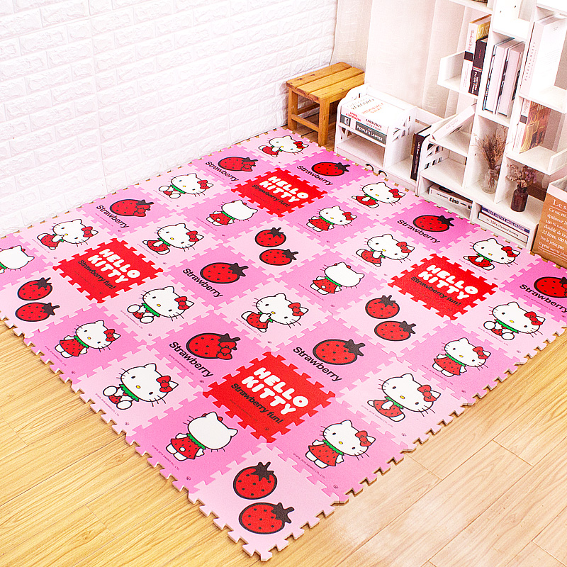 hello kitty猫卡通泡沫地垫拼接小女生女孩卧室可爱凯蒂猫KT30x30|msdalam kategori rumah Fabrik, Mats - dari Buy2taobao.com untuk memberikan perkhidmatan ejen Taobao profesional membeli