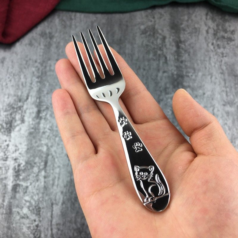 短柄水果叉创意可爱儿童叉子果插