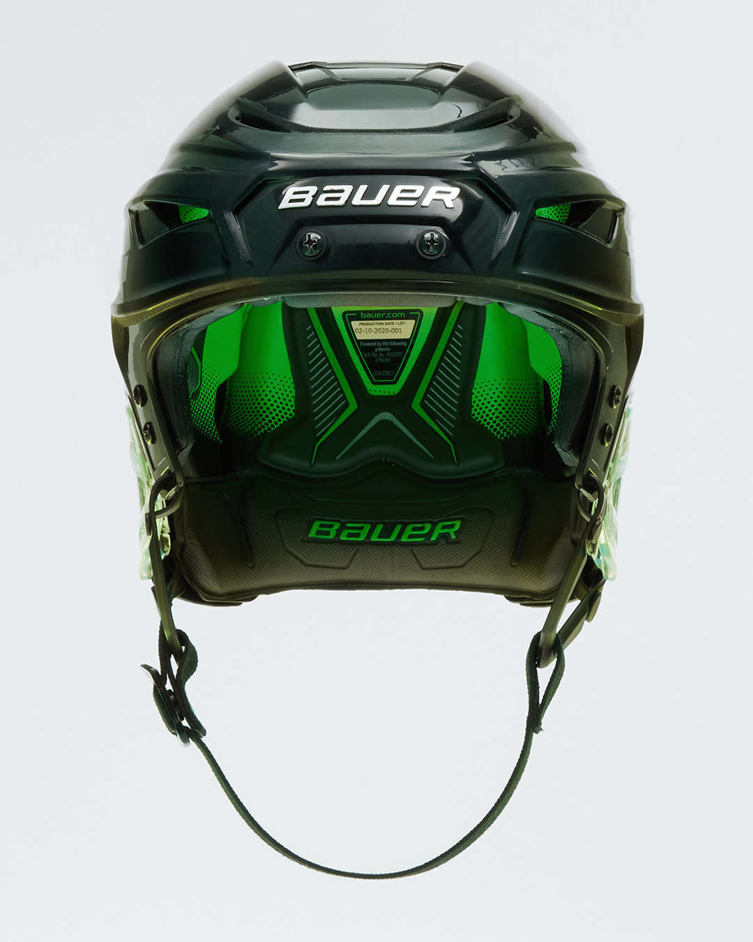 新款bauer鲍尔hyperlite冰球头盔青少年成人不夹头比赛级防护帽