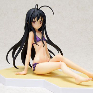 wave加速世界黑雪姬泳装坐姿手办景品国产祖国版动漫人偶模型摆件