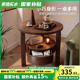 家逸北欧茶几简约沙发边柜实木客厅边几小圆桌创意角几边桌小桌子