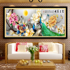 富贵玉兰钻石画价格