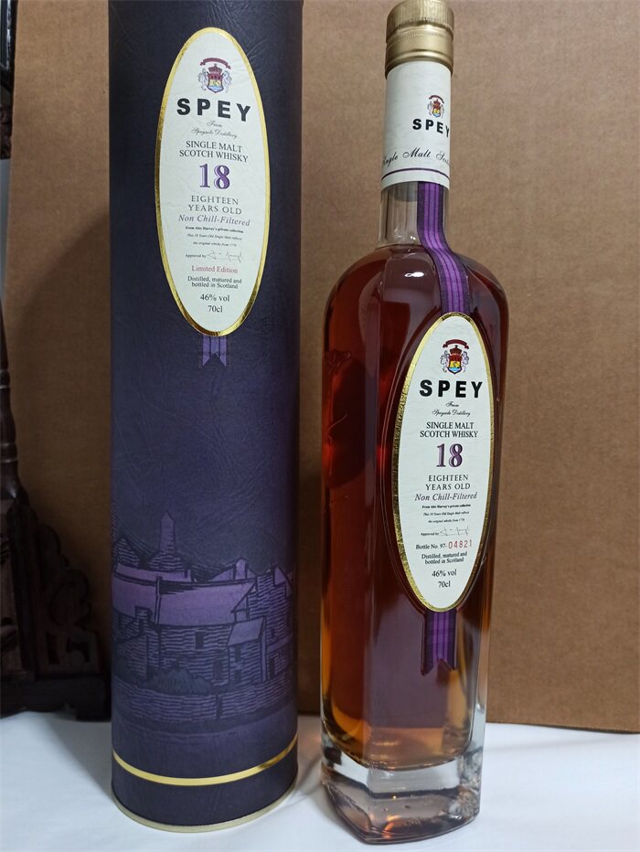 spey诗贝18年雪莉桶700ml威士忌