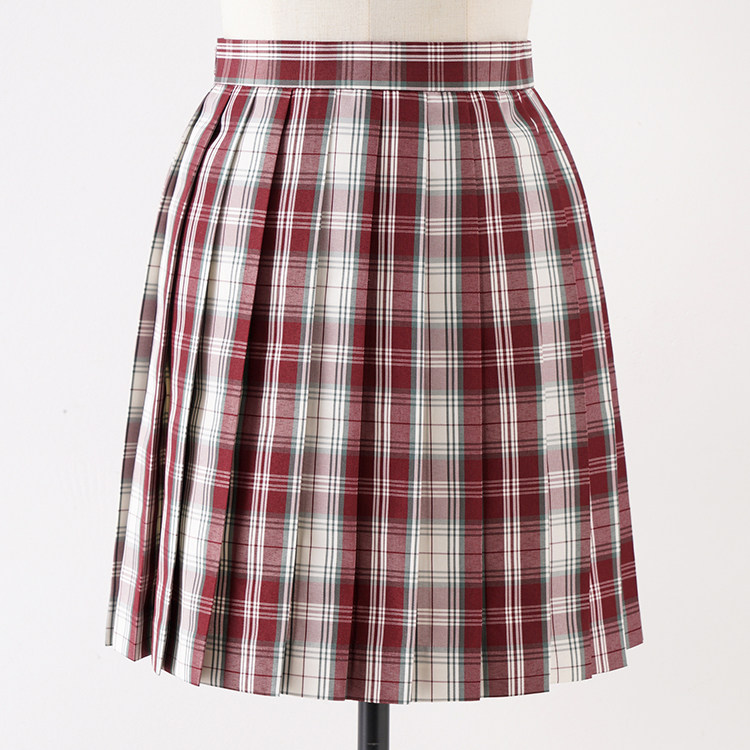 暮雨jk制服百褶裙 格子 日系少