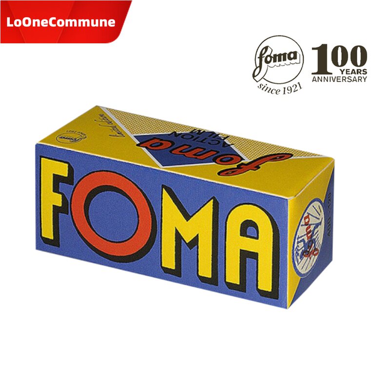 捷克foma福马120黑白100周年胶卷